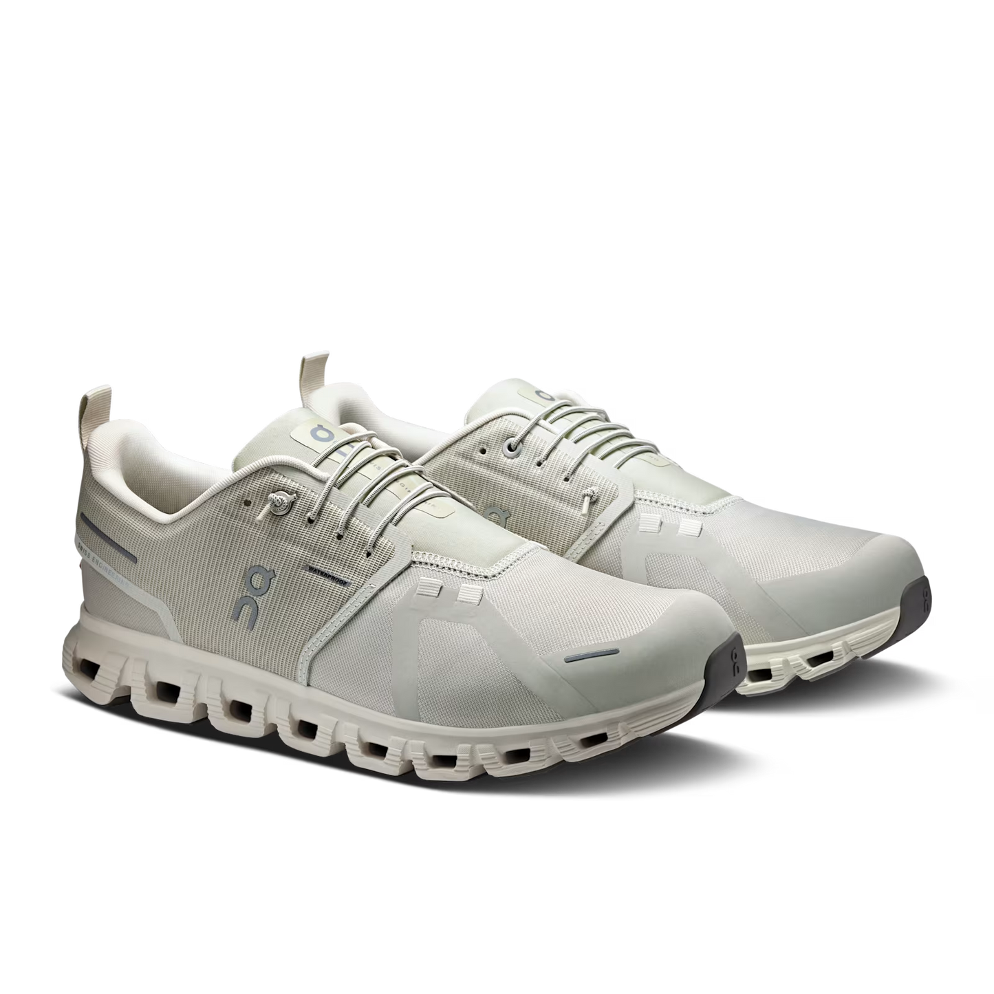 On Running Cloud 6 Waterproof Pelican | Ghost
