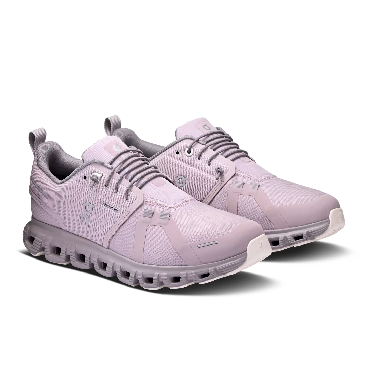 On Running Cloud 6 Waterproof Mauve | Zinc