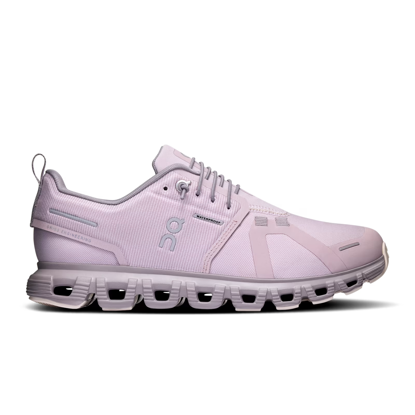 On Running Cloud 6 Waterproof Mauve | Zinc
