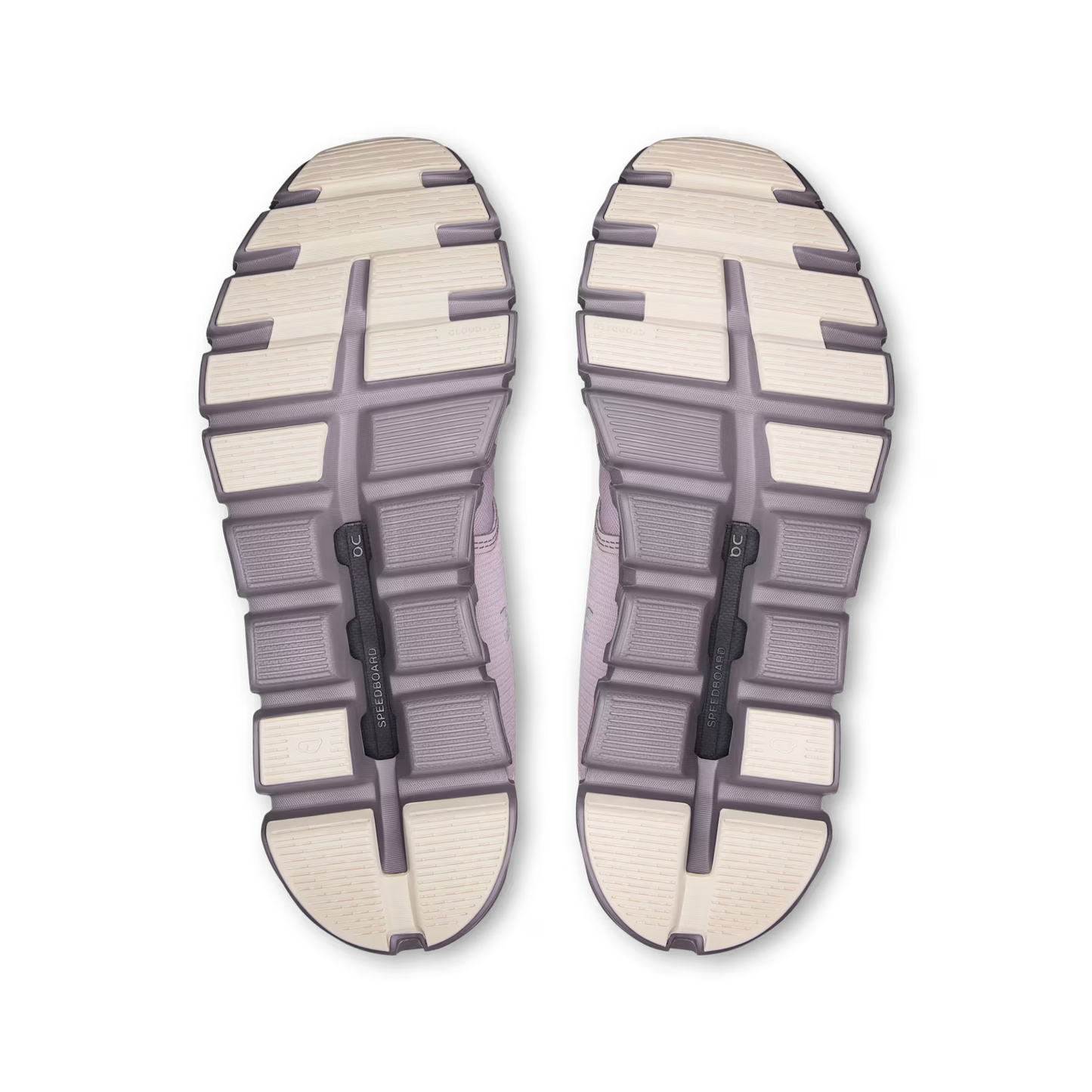 On Running Cloud 6 Waterproof Mauve | Zinc