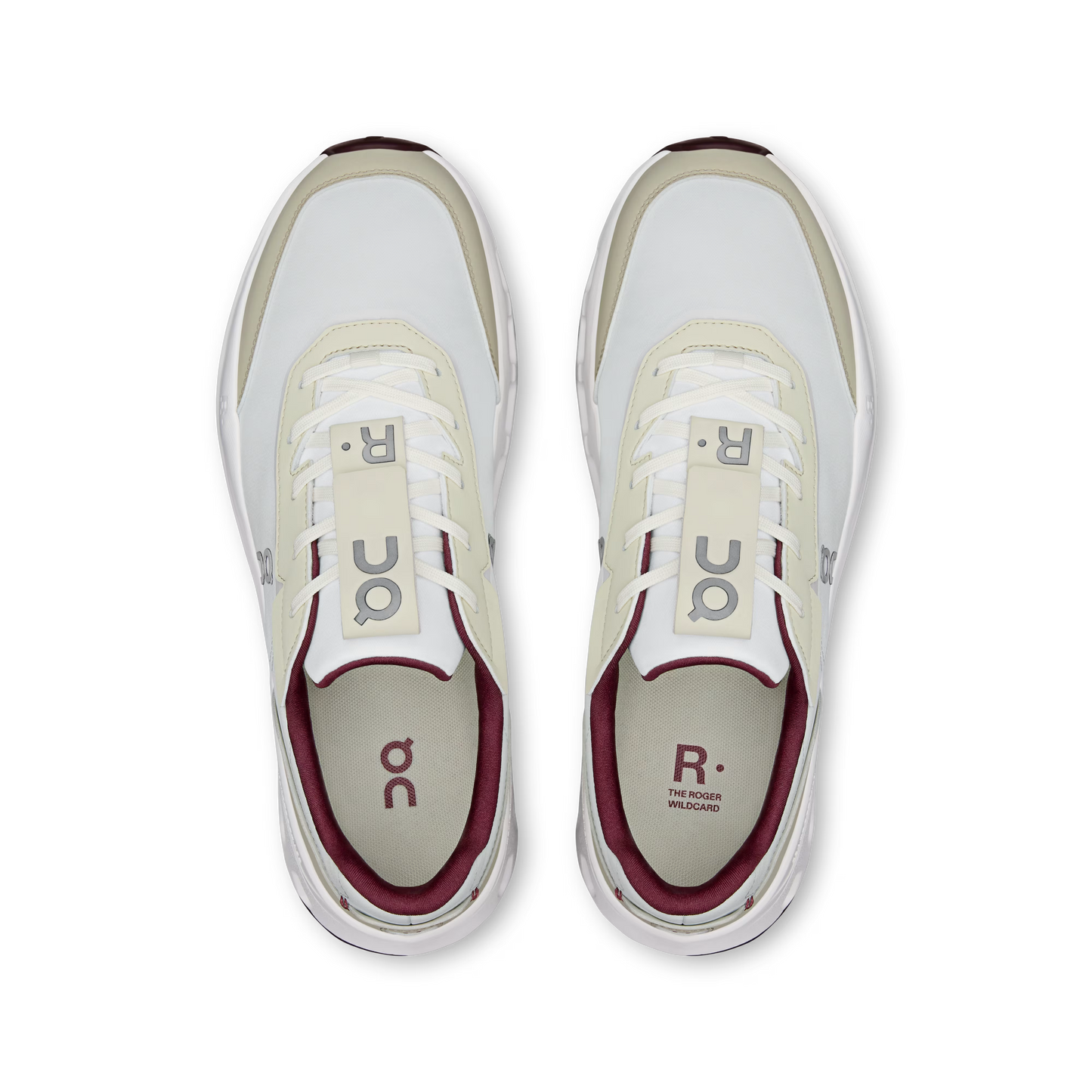 On Running THE ROGER Wildcard Ivory | Maroon