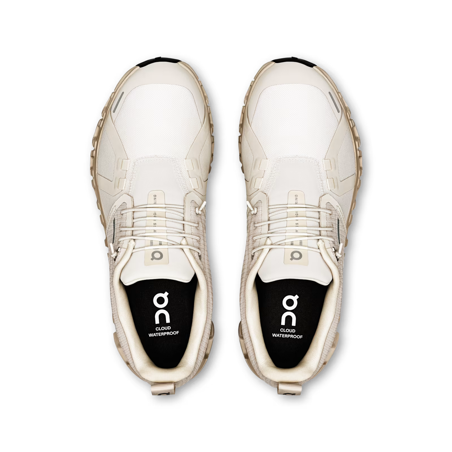 On Running Cloud 6 Waterproof Pearl | Cream