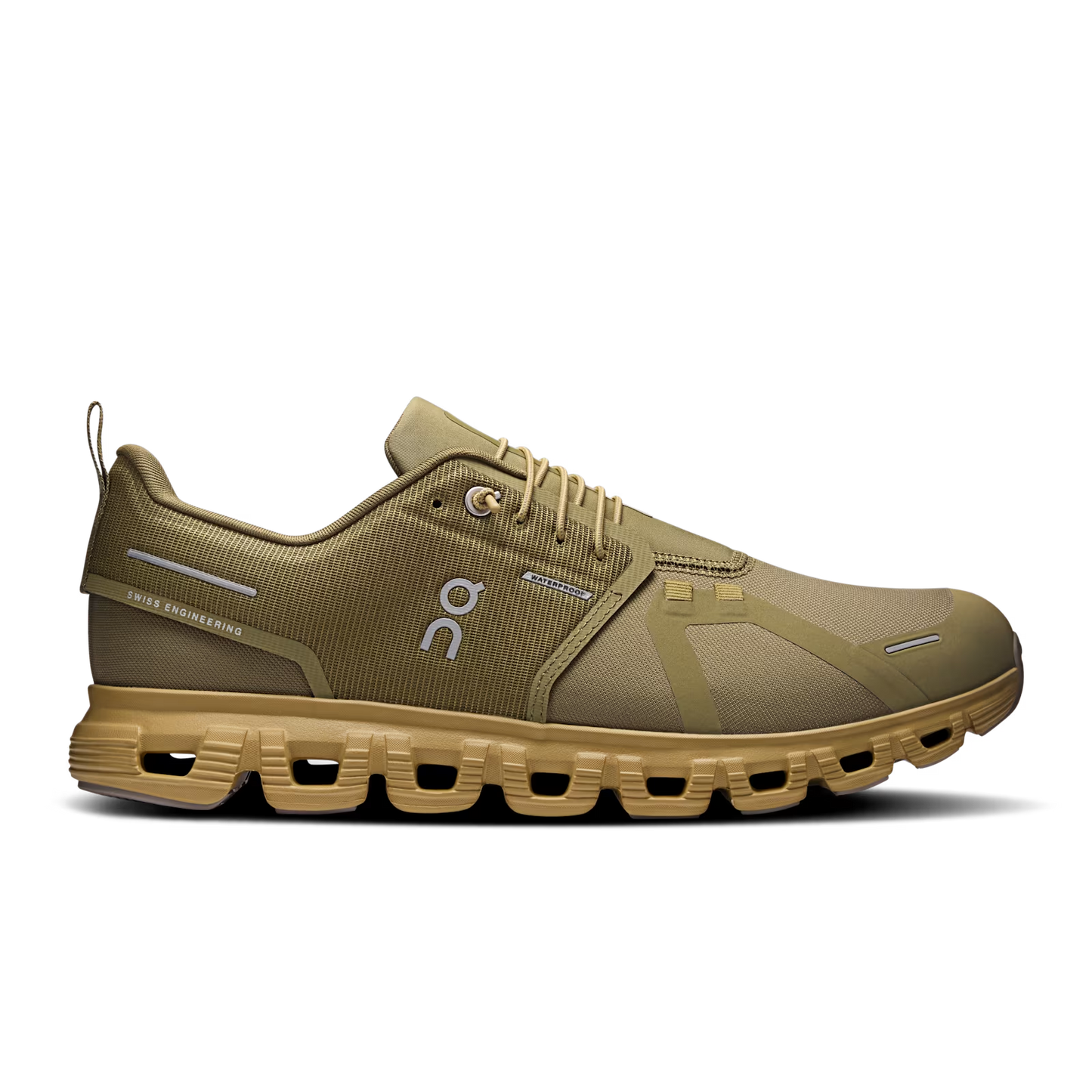 On Running Cloud 6 Waterproof Olive | Safari