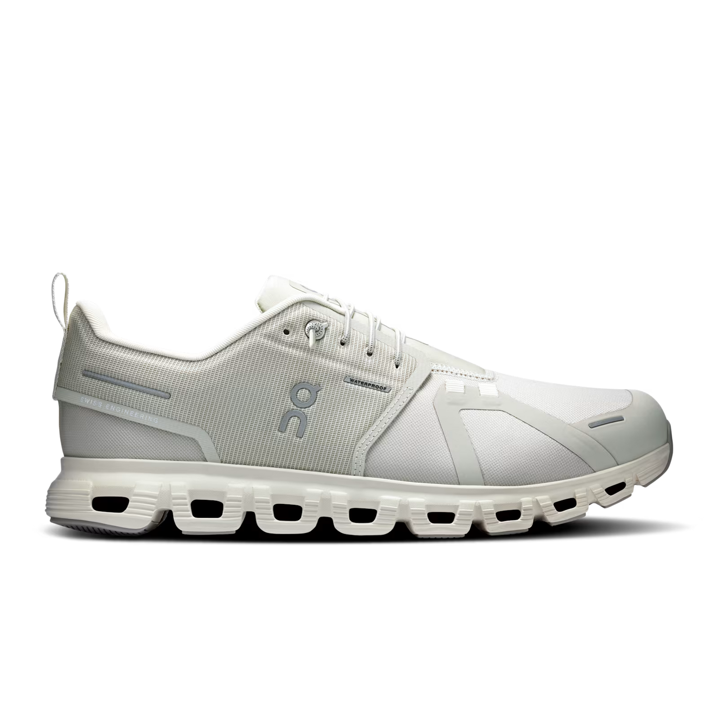 On Running Cloud 6 Waterproof Pelican | Ghost
