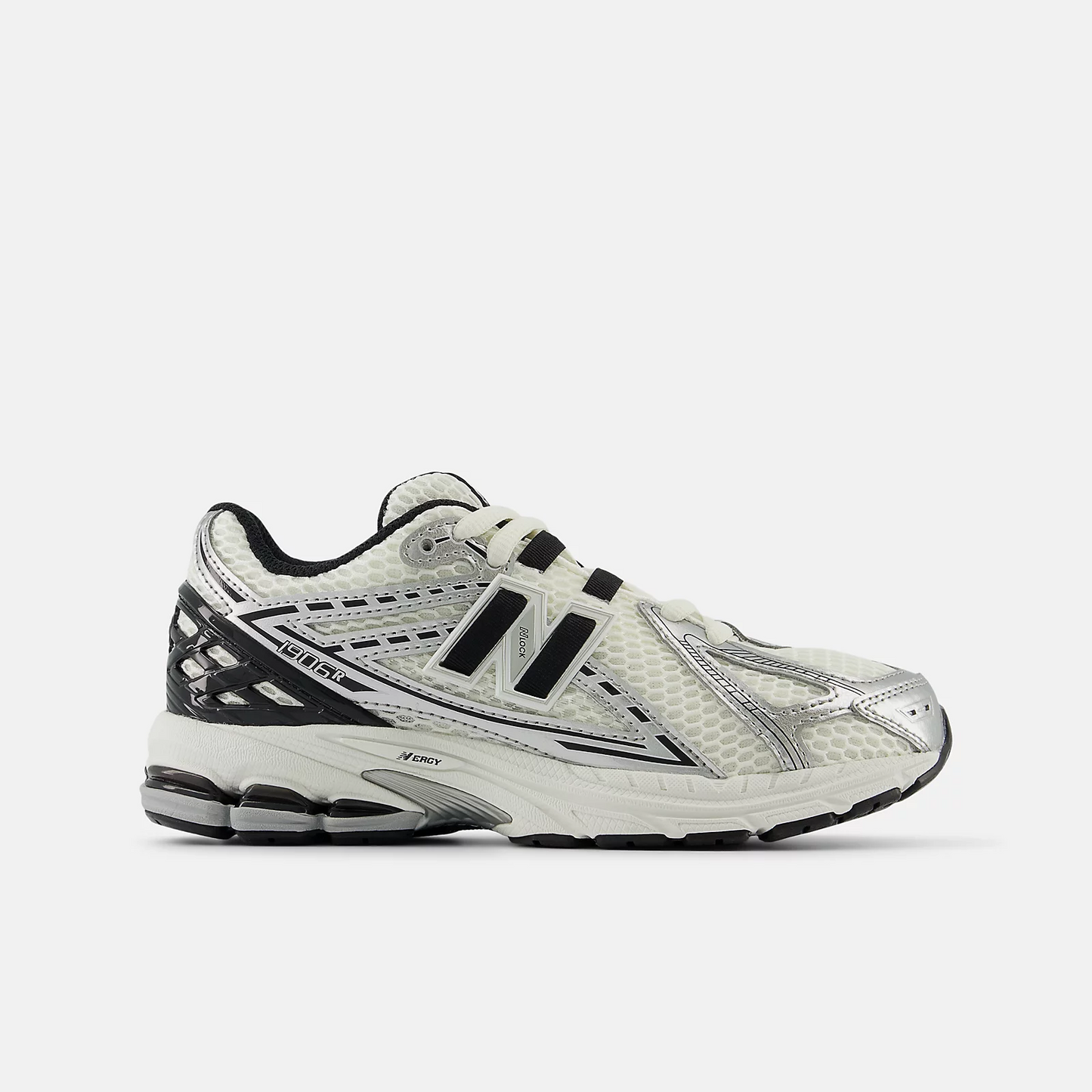 New Balance 1906 Lace Silver Metallic with Black