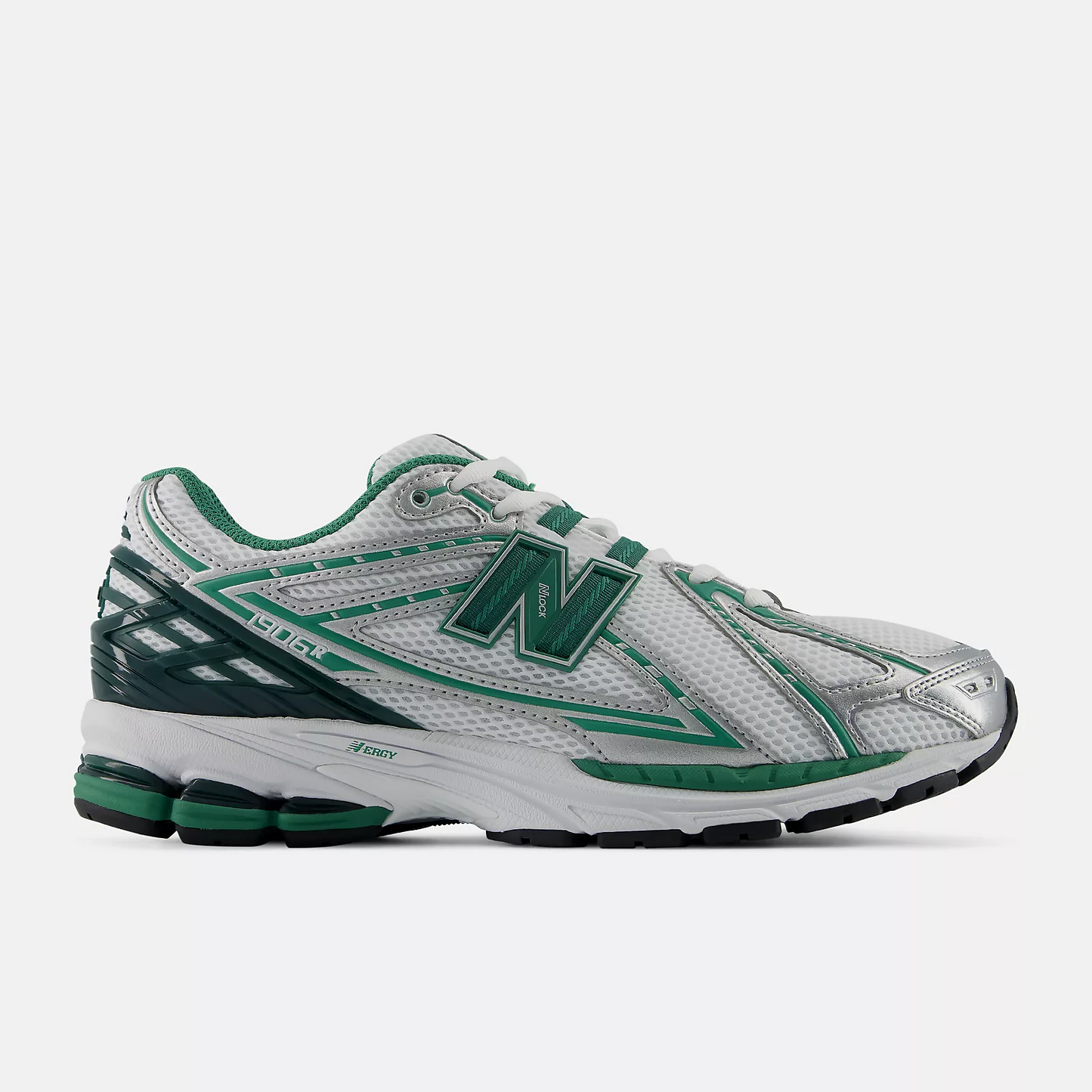 New Balance 1906R White with Nordic Green