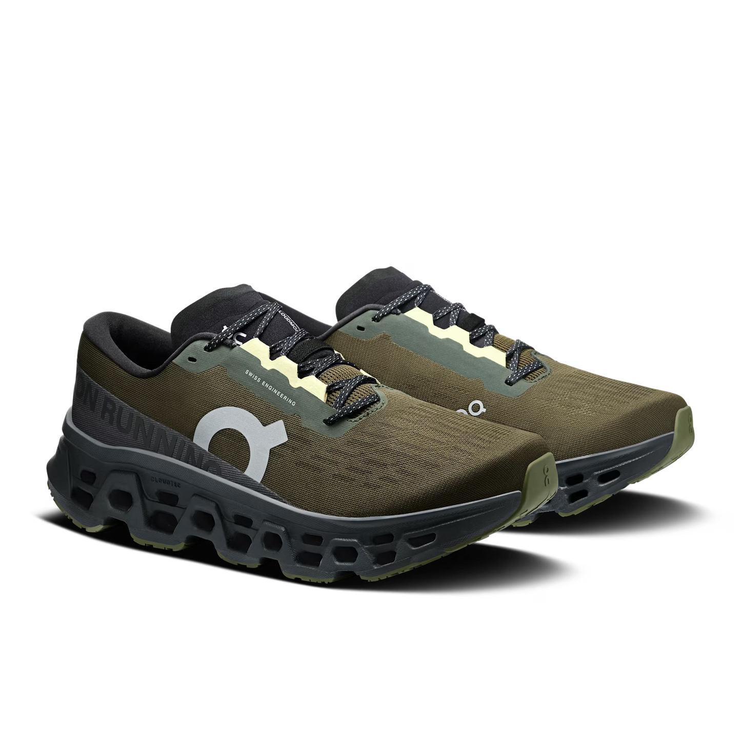On Running Cloudmonster 3 Olive | Eclipse