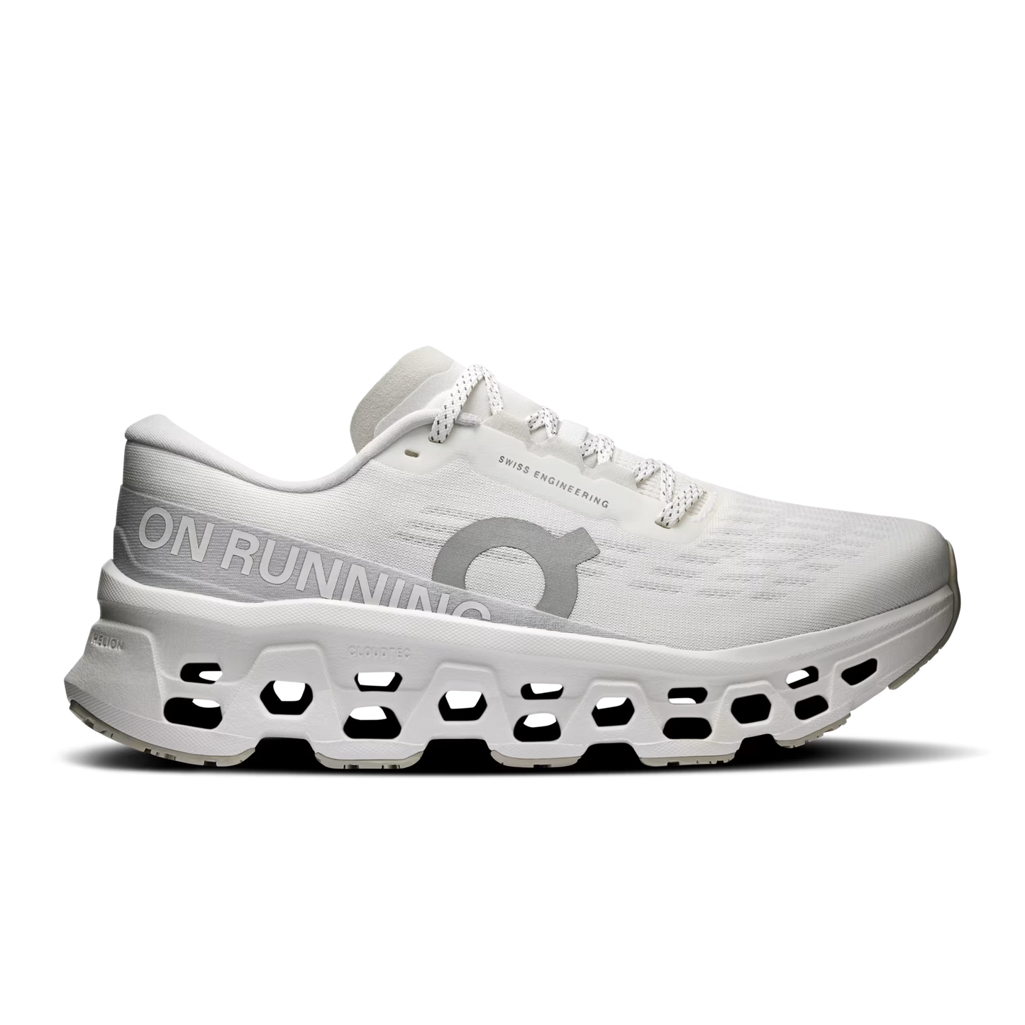 On Running Cloudmonster 3 White | Wolf