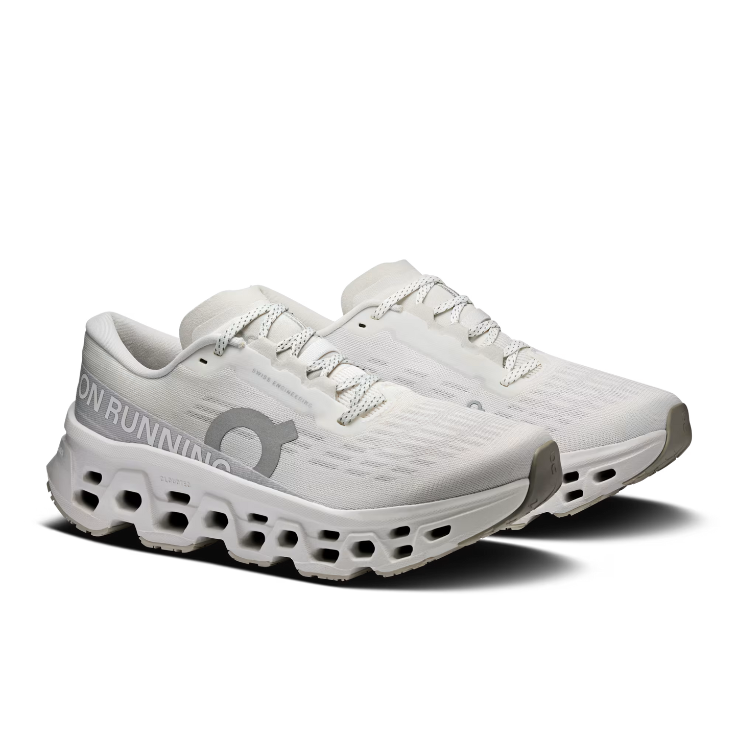 On Running Cloudmonster 3 White | Wolf