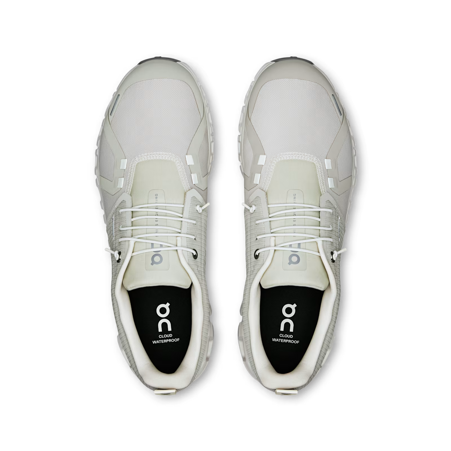 On Running Cloud 6 Waterproof Pelican | Ghost