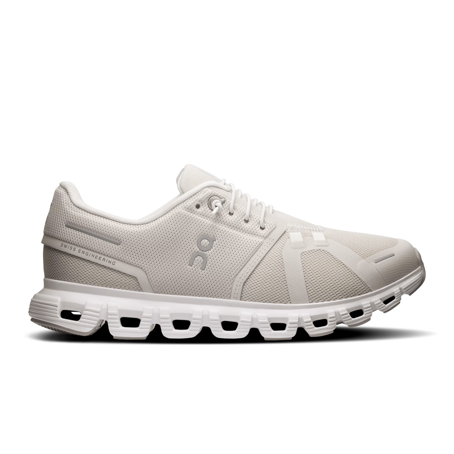 On Running Cloud 6 Pearl | White
