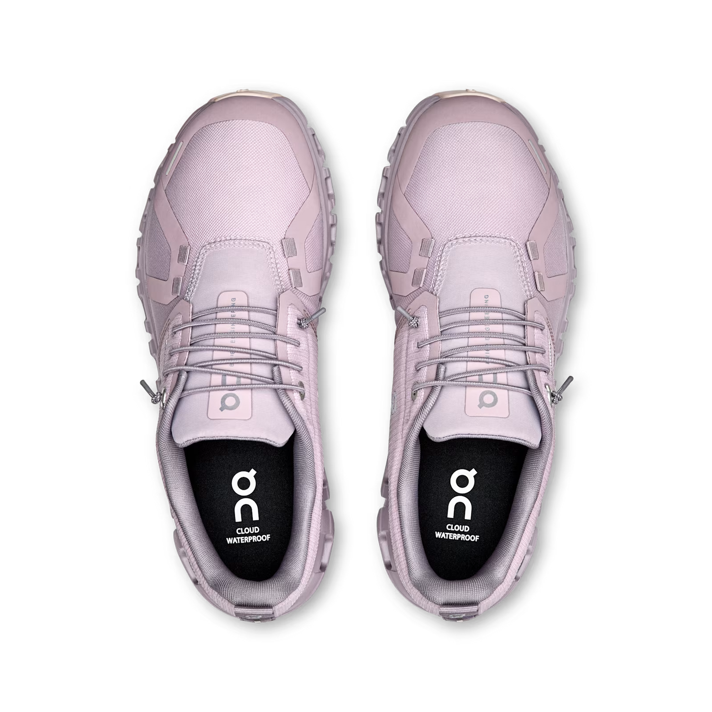 On Running Cloud 6 Waterproof Mauve | Zinc