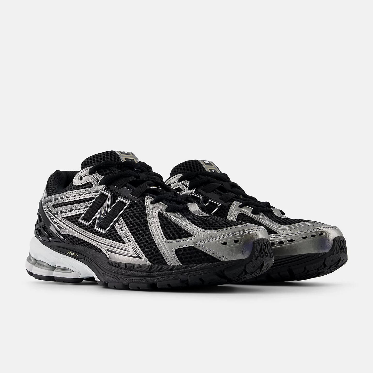 New Balance 1906R Black with Dark Silver Metallic and Gold Metallic
