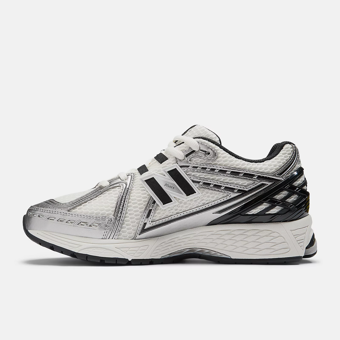 New Balance 1906R Light Silver Metallic with White and Sea Salt