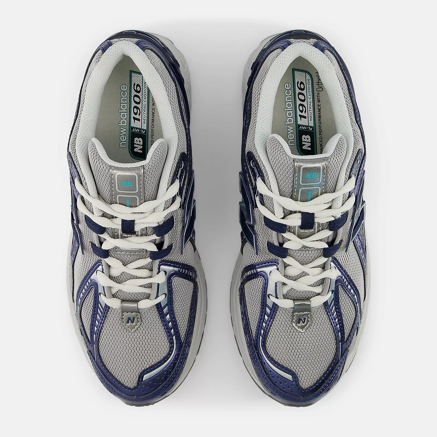 New Balance 1906R Navy with RainCloud and Faded Teal