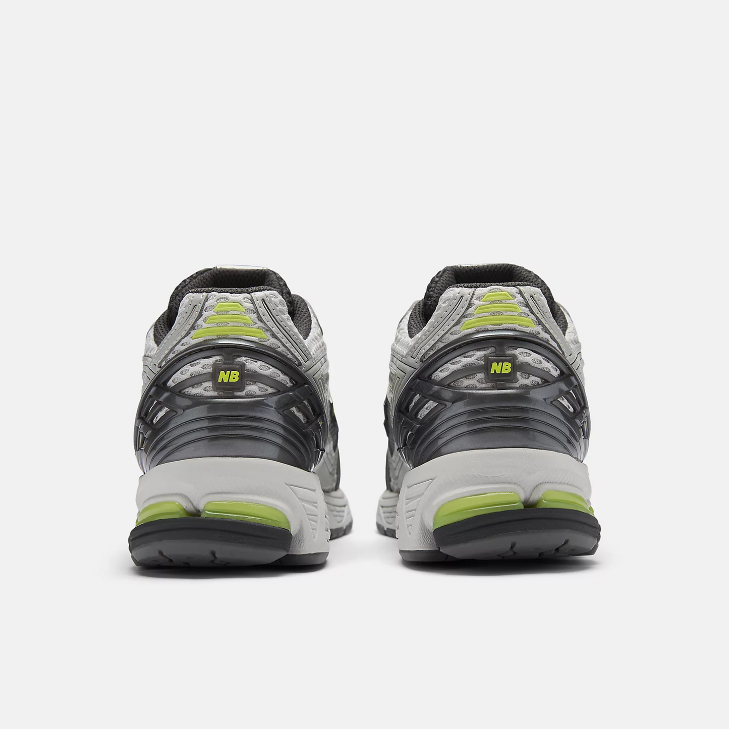 New Balance 1906R Light Silver Metallic with Alkaline Green