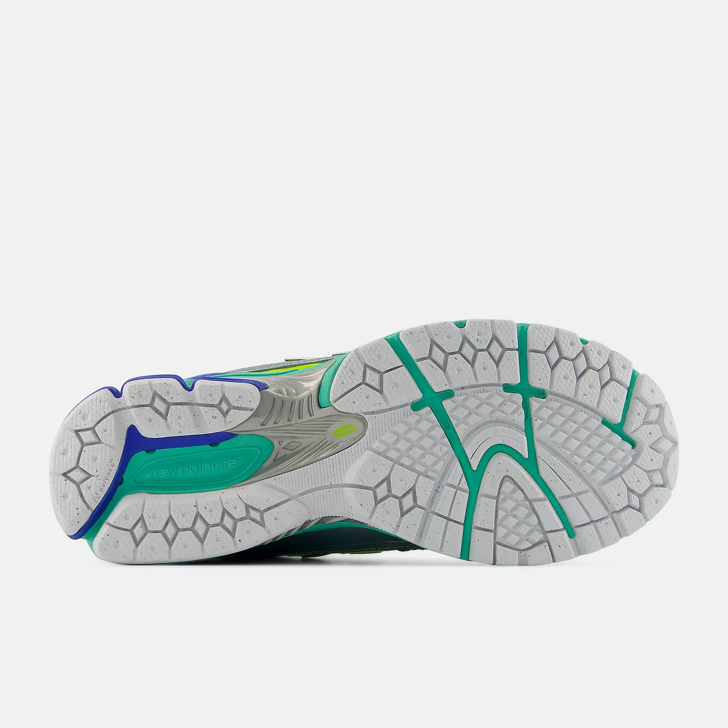 New Balance 1906R Alkaline Green with Blue Bird