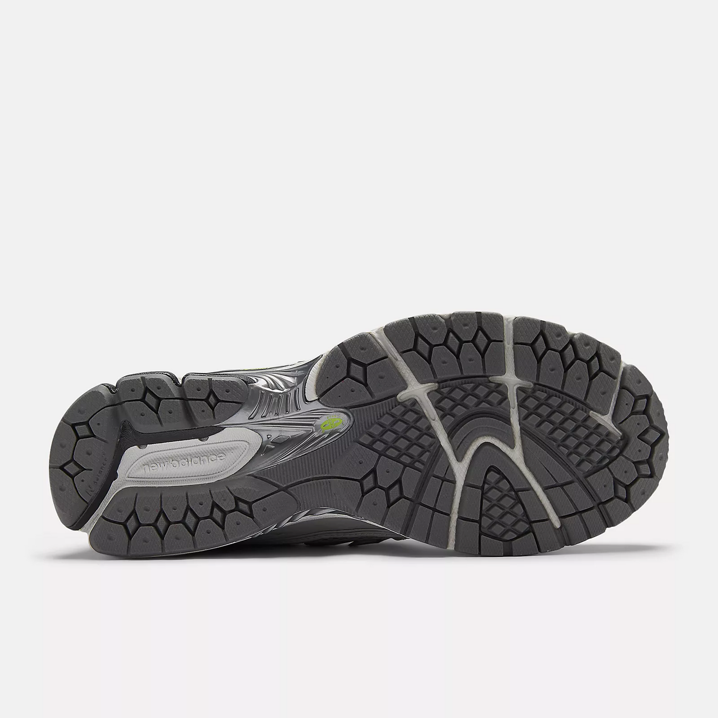 New Balance 1906R Light Silver Metallic with Alkaline Green