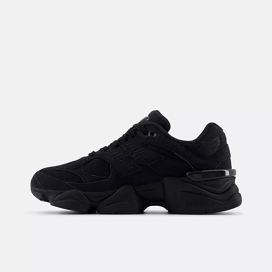 New Balance 9060 Lace Big Kids Black with Phantom