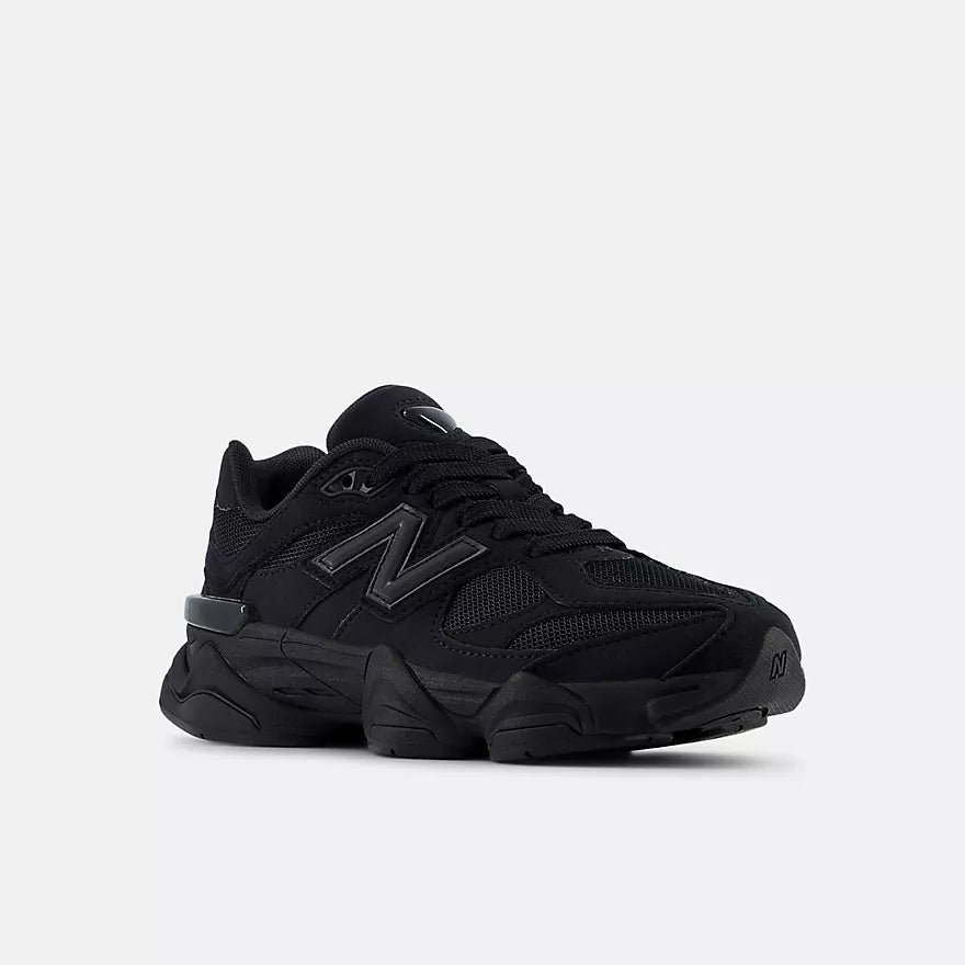 New Balance 9060 Lace Big Kids Black with Phantom