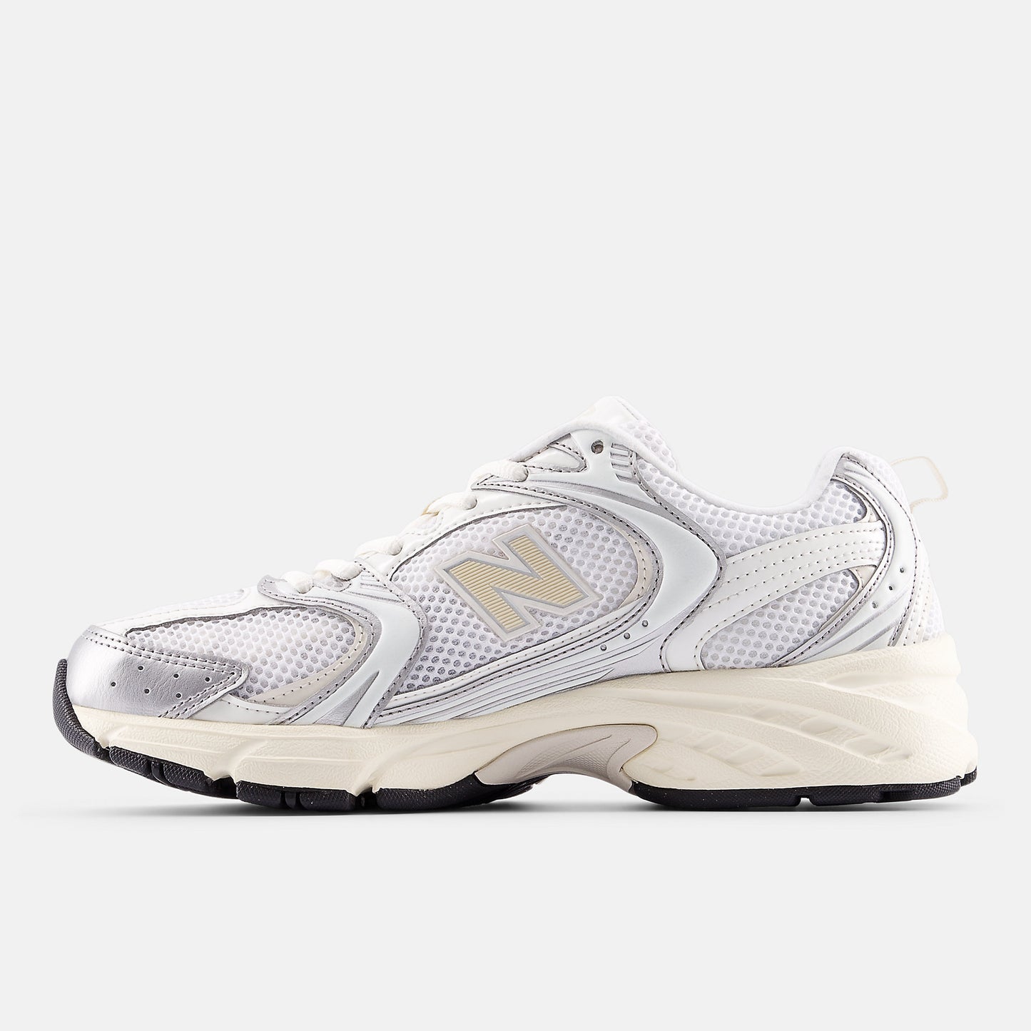 New Balance 530 Silver Metallic With Linen