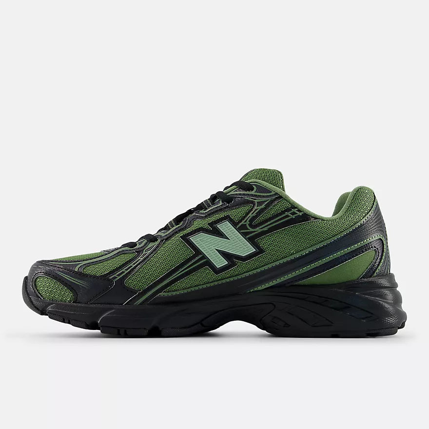 New Balance 740 Utility Green with Black