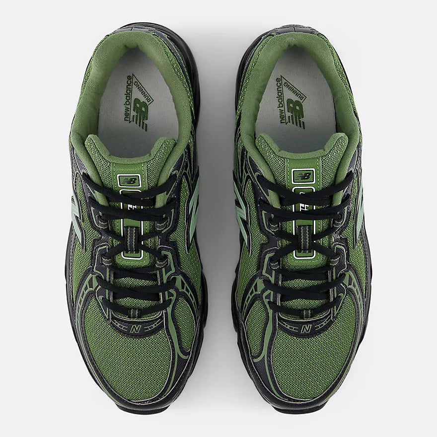 New Balance 740 Utility Green with Black