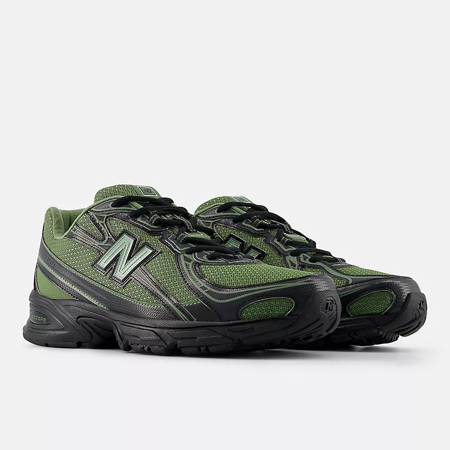 New Balance 740 Utility Green with Black