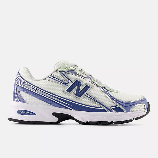 New Balance 740 White with Magic Blue