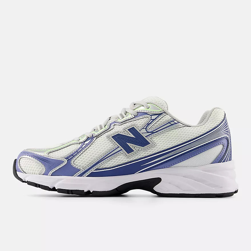 New Balance 740 White with Magic Blue