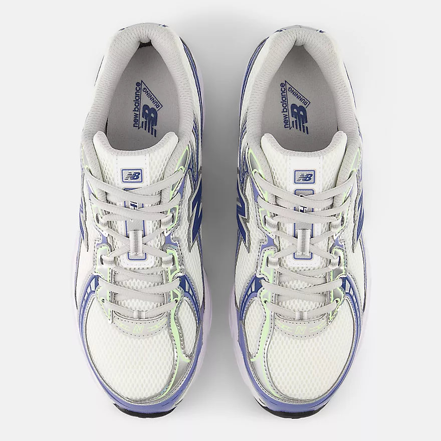 New Balance 740 White with Magic Blue