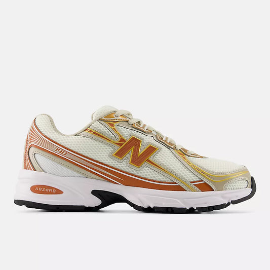 New Balance 740 White with Cinnamon