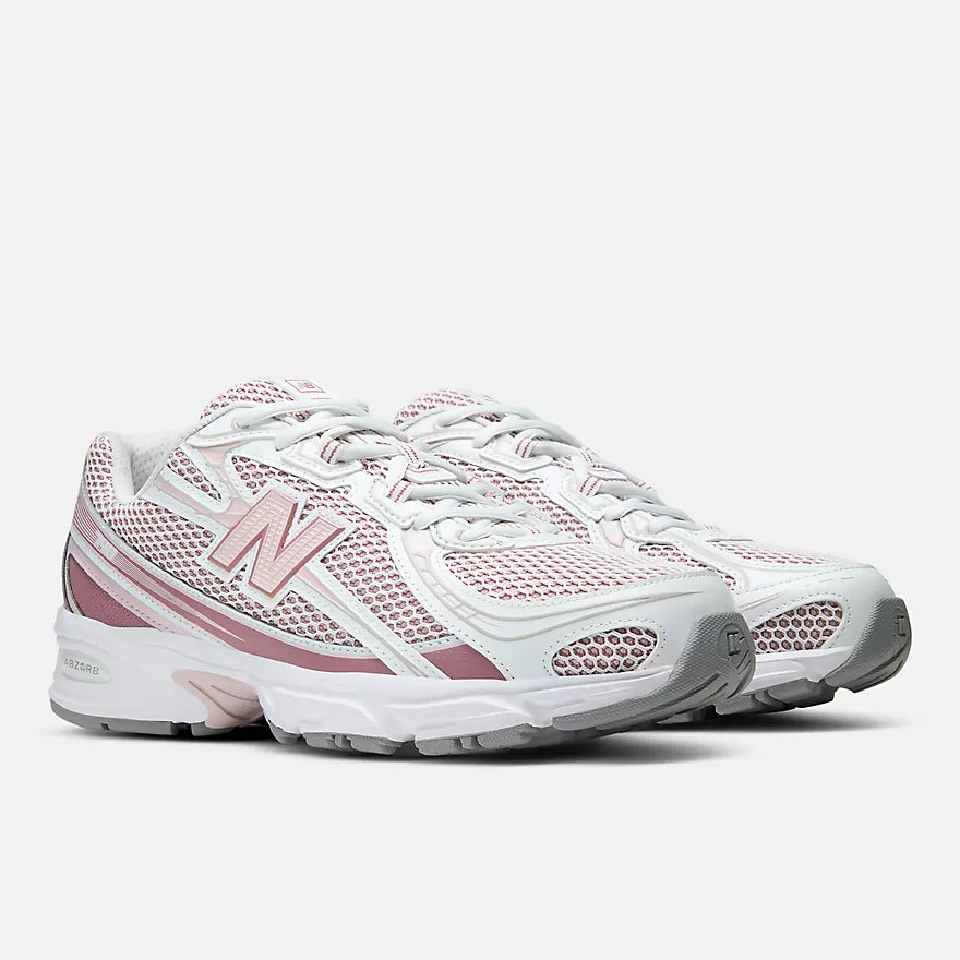 New Balance 740 Rosewood with White