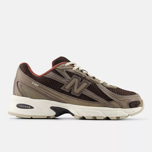 New Balance 740 Cortado with Thunder Bronw and Red Rock