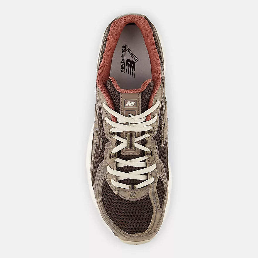 New Balance 740 Cortado with Thunder Bronw and Red Rock