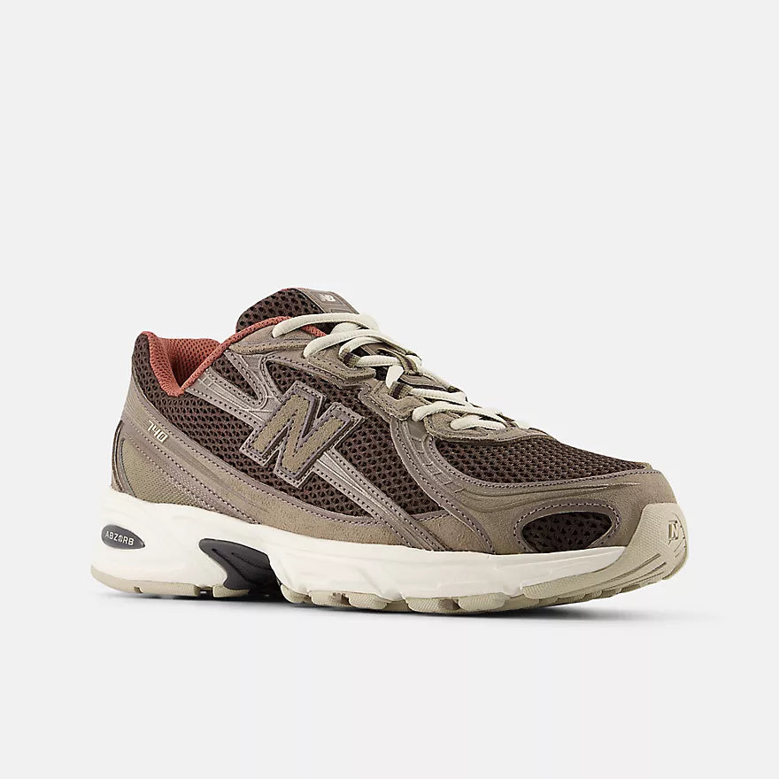 New Balance 740 Cortado with Thunder Bronw and Red Rock