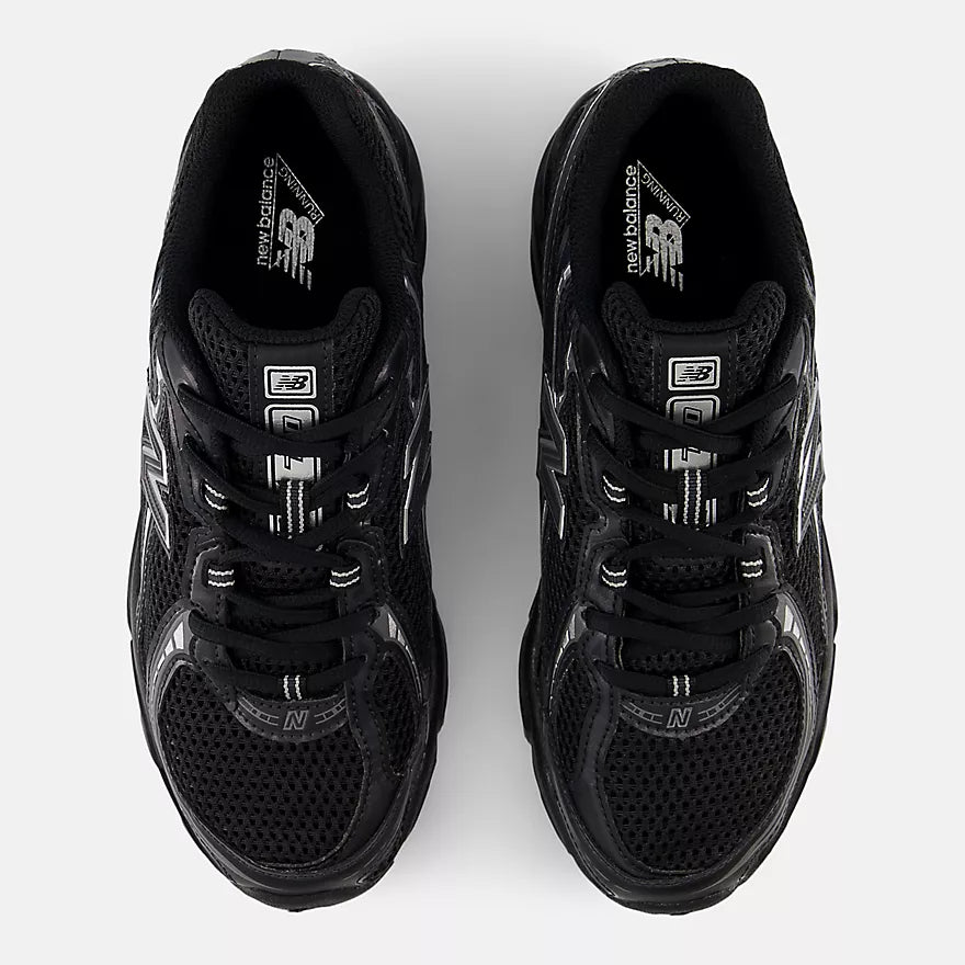 New Balance 740 Black with Silver Metallic