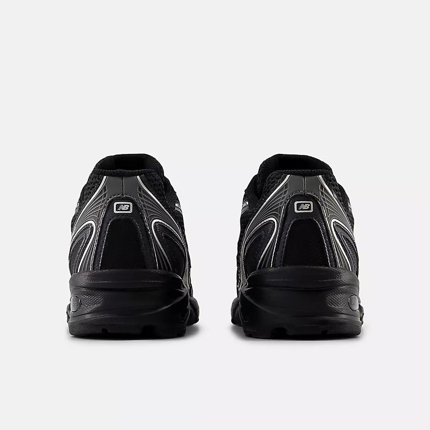 New Balance 740 Black with Silver Metallic
