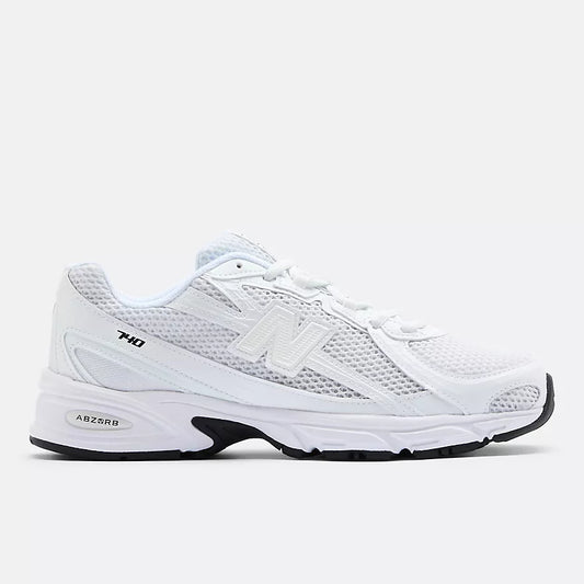 New Balance 740  White with White
