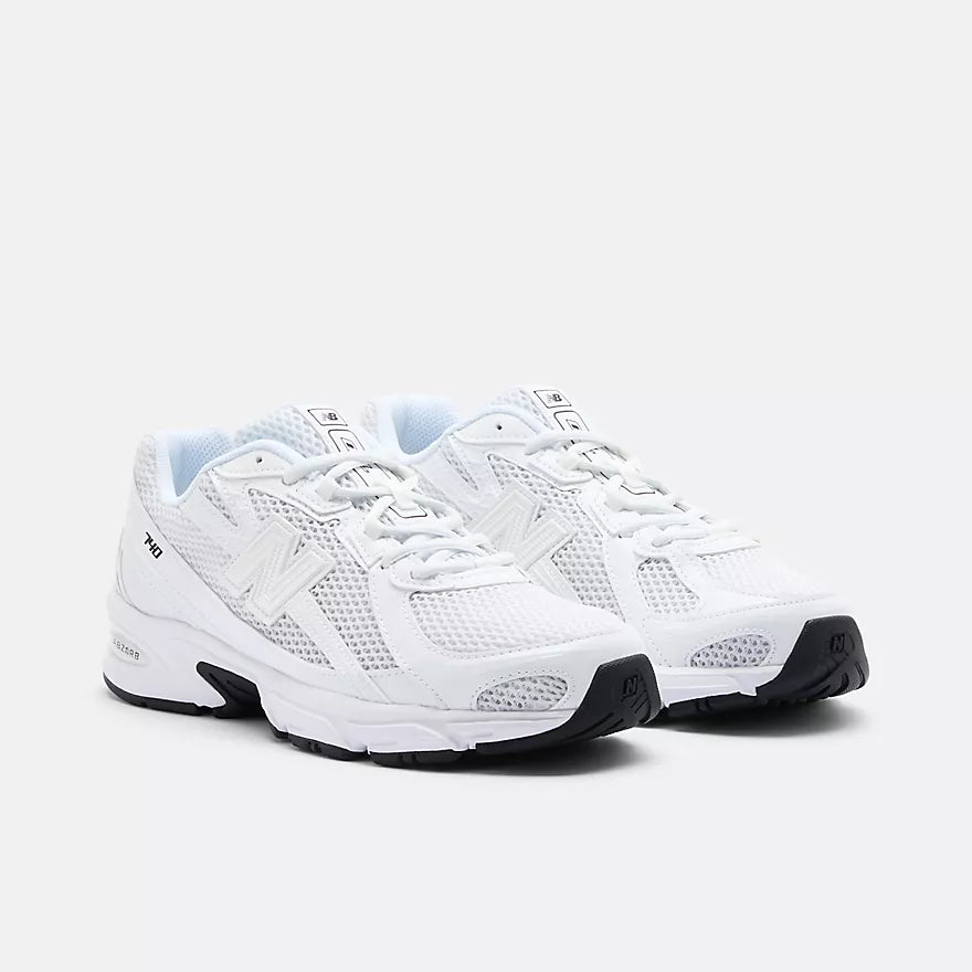 New Balance 740  White with White