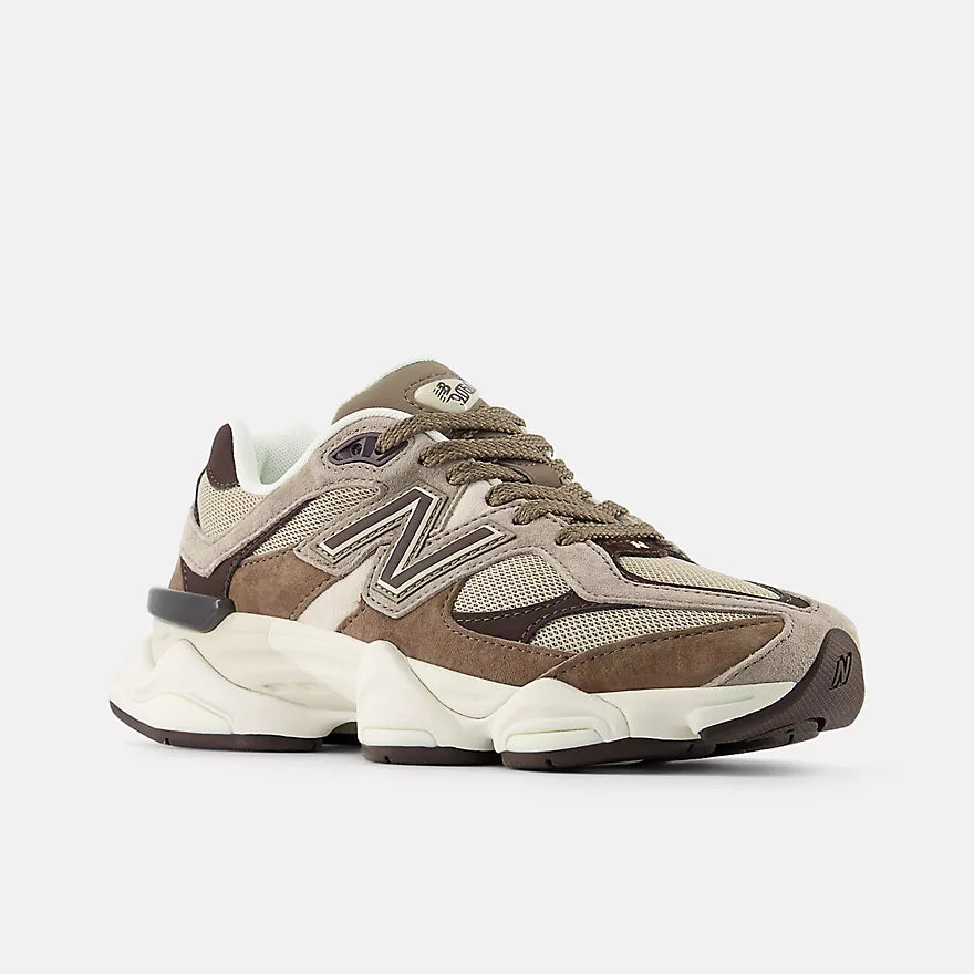 New Balance 9060 Thunder Brown with Stoneware and Black Coffee