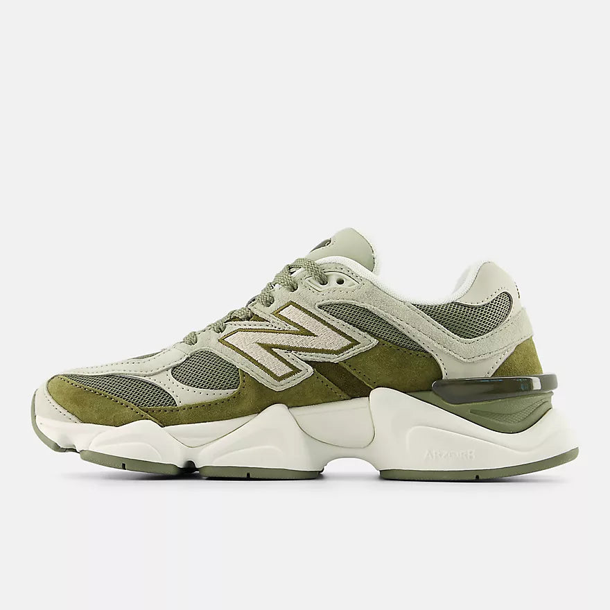 New Balance 9060 Dark Olivine with Olivine