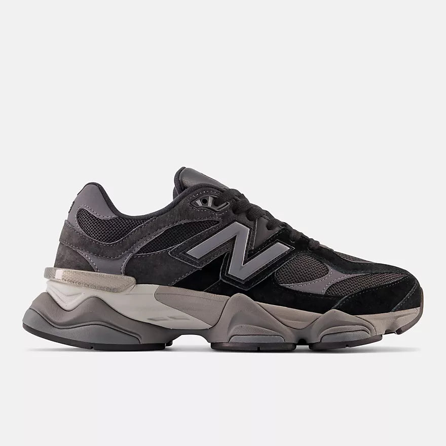 New Balance 9060 Black with Castle Rock and Rain Cloud