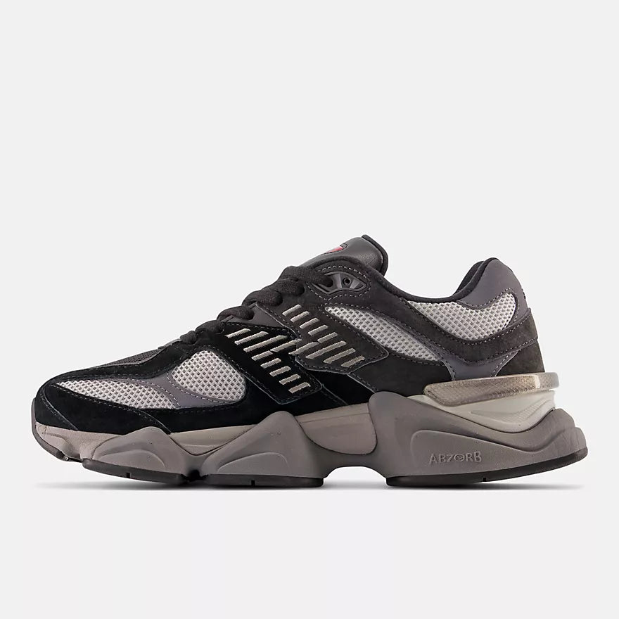 New Balance 9060 Black with Castle Rock and Rain Cloud