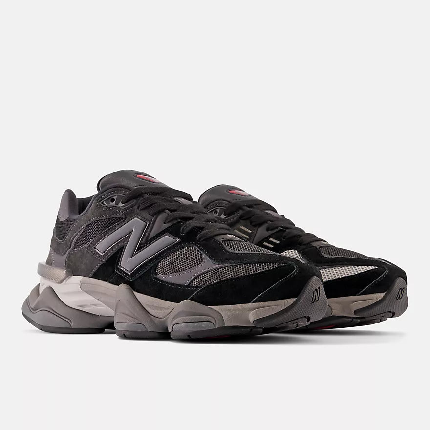 New Balance 9060 Black with Castle Rock and Rain Cloud