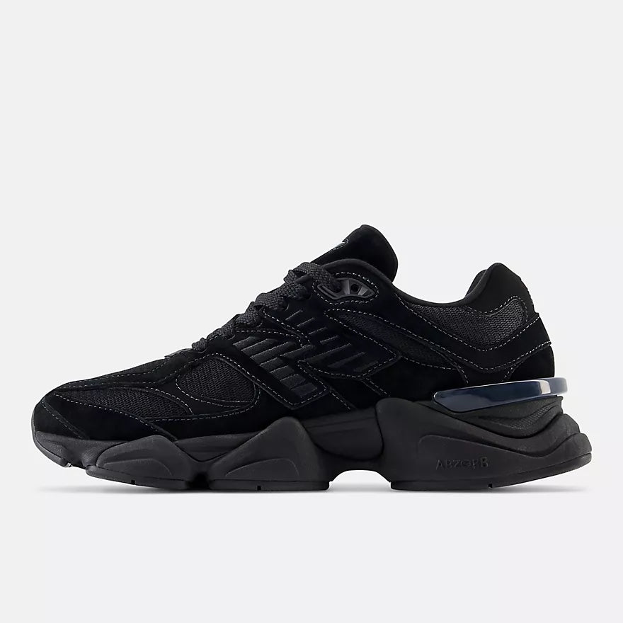 New Balance 9060 Black with phantom and Magnet