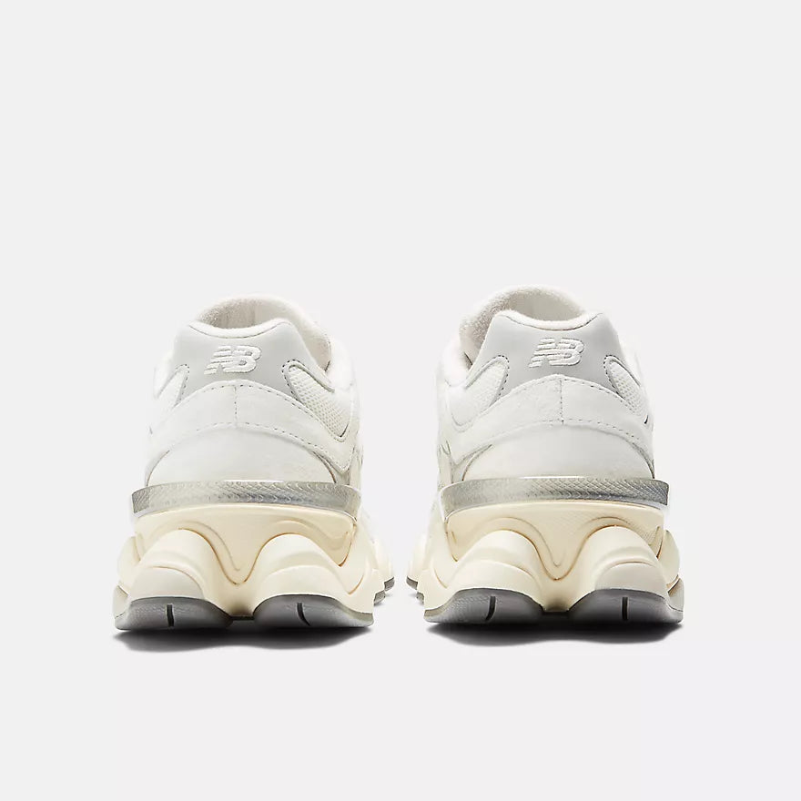 New Balance 9060 Sea Salt with Concrete and Silver Metallic