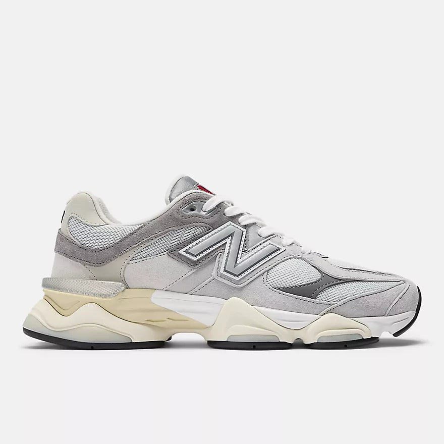 New Balance 9060 Rain Cloud with Castlerock and White