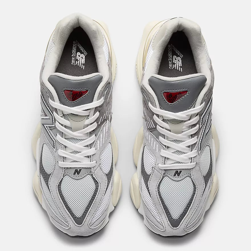 New Balance 9060 Rain Cloud with Castlerock and White
